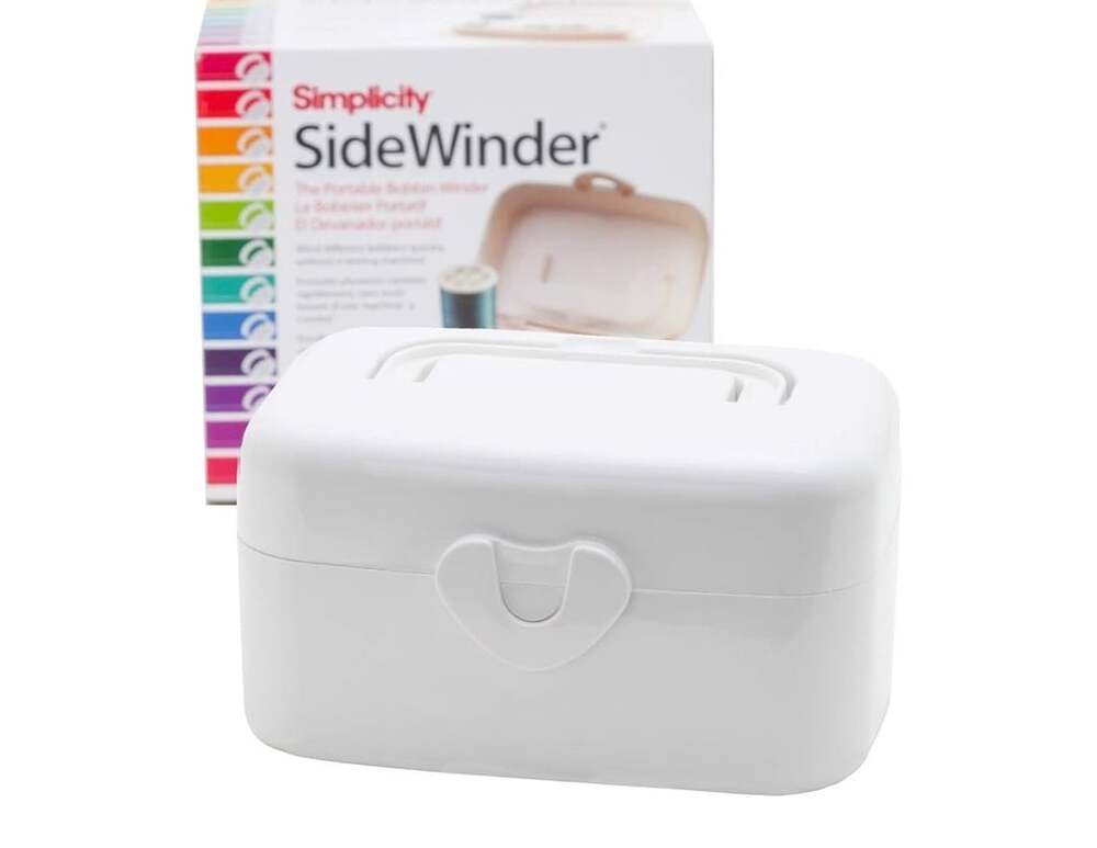 Simplicity Sidewinder Portable Bobbin Winder With AC Adapter